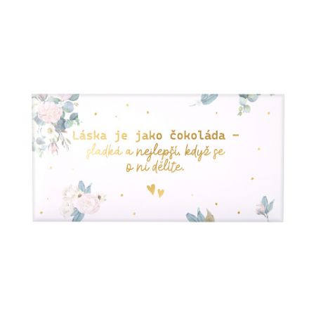 ALBI Svatební čokoláda - Láska 175 g