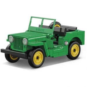 Cobi 24517 Jeep Willys CJ-2A zelený