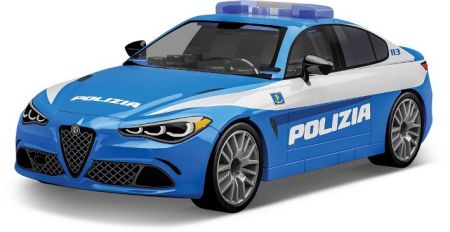 Cobi 24606 Alfa Romeo Gulia Quadrifoglio Polizia