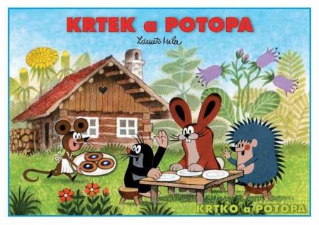 Omalovánka A5 Krtek a potopa