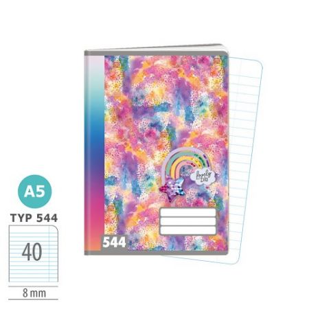 ARGUS Sešit A5 TYP 544 Rainbow Ella 15920426