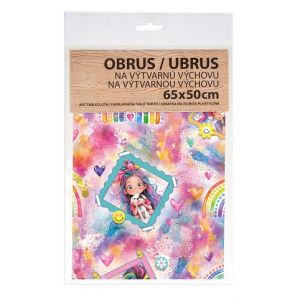 ARGUS Ubrus na výtvarnou výchovu Rainbow Ella, 65x50 cm 18100426