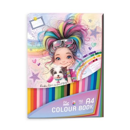 ARGUS Barevný papír A4 Rainbow Ella 17030426