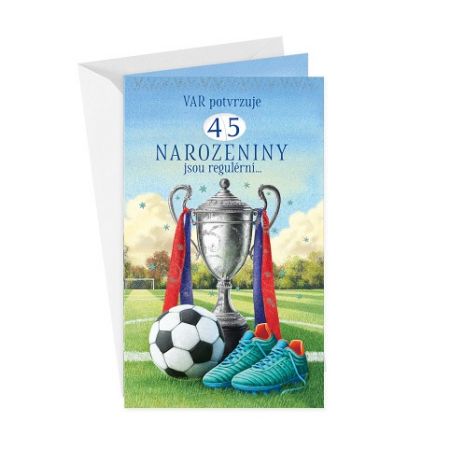 ARGUS Přání k narozeninám s výběrem roku 15-6605c
