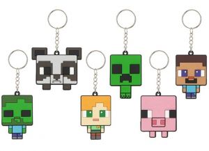 Minecraft klíčenka 2D 6 cm