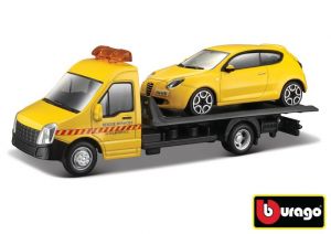 Bburago 1:43 Odtahovka Flatbed Transport, různé druhy