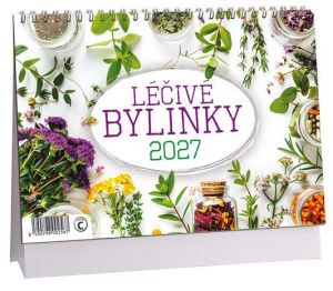 Kalendář stolní Léčivé bylinky 2027, 23cm x 16cm, K866