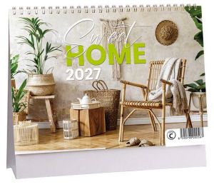 Kalendář stolní Sweet home 2027, 23cm x 16cm, K867