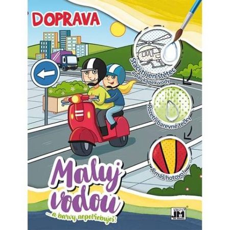 Maluj vodou A4 Doprava