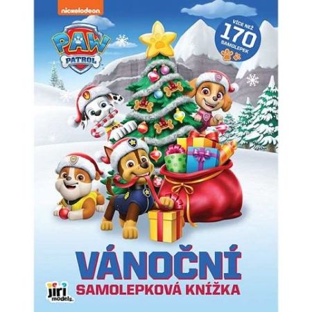 Samolepková knížka vánoční Tlapková Patrola