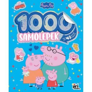 1000 samolepek s aktivitami Prasátko Peppa
