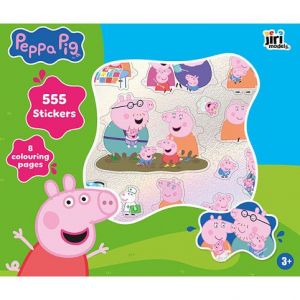 555 samolepek Prasátko Peppa