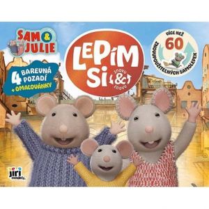 Lepím si znovu a znovu Dům myšek Sam & Julie