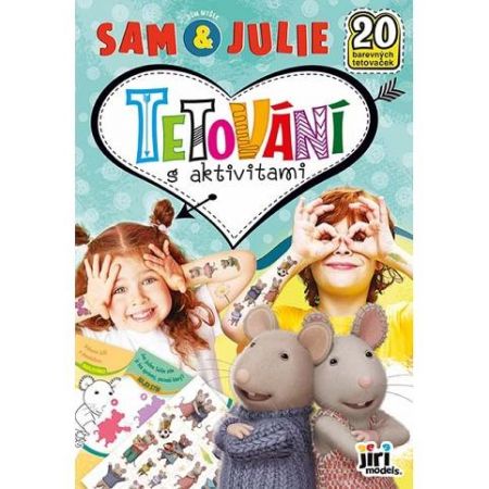 Tetování s aktivitami Dům myšek Sam &amp; Julie