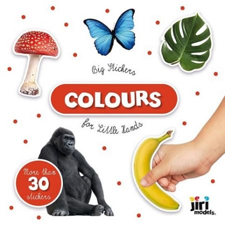 Big stickers for little hands Colours