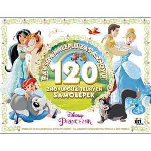 Bav se a nalepuj zas a znovu! Disney Princezny