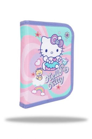 Penál 1 zip Clipper Hello Kitty - prázdný