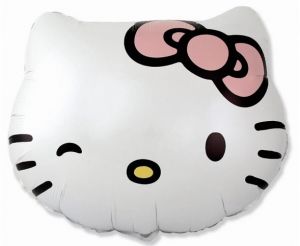 Balónek fóliový Hello Kitty 51 x 62 cm