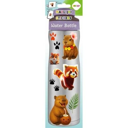 Samolepky WATER BOTTLE 83 x 286 mm - Kapybara