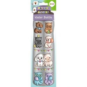 Samolepky WATER BOTTLE 83 x 286 mm - Kapybara Fun