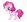 Balónek fóliový nafouknutý 14" na tyčce - My Little Pony