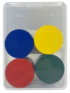 Magnety barevné 30 mm 20 ks