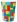 Papírový kelímek 0,25l Colorful Bricks