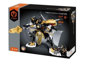 Stavebnice iM.MASTER mechanický bojový robot plast 370 dílků v krabici 31x23x6,5cm
