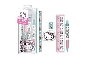 Školní set v pouzdru Hello Kitty 5ks 12ks v boxu