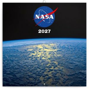 Kalendář nástěnný poznámkový NASA 2027, 30cm x 30cm, PGP-36334-V