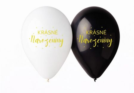 OB balónky GS110 Krásné narozeniny (5ks)