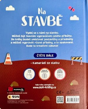 Hravá knížka - NA STAVBĚ - plstěné hrátky - čti a stav
