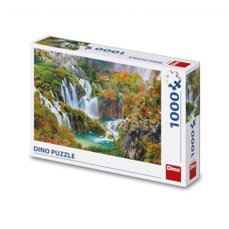 DINO Puzzle Plitvická jezera 1000 dílků
