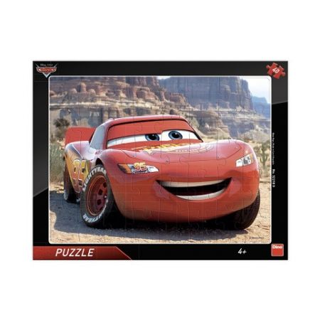 DINO Puzzle Cars: Blesk Mc Queen 40 dílků deskové