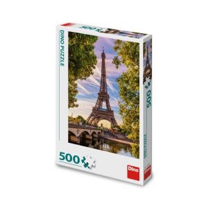 DINO Puzzle Eiffelova věž 500 dílků