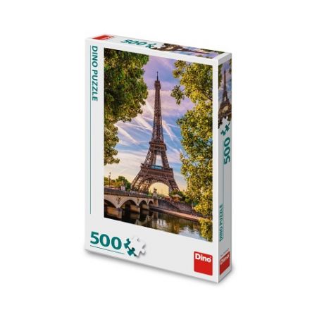 DINO Puzzle Eiffelova věž 500 dílků