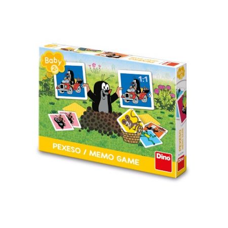 DINO Velké Krtečkovo baby pexeso