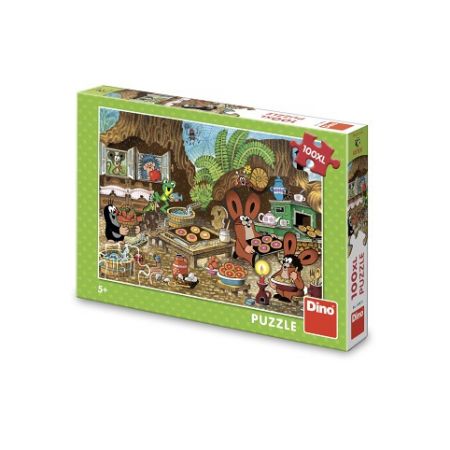 DINO Puzzle Krtek v kuchyni 100 xl dílků