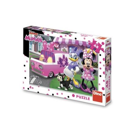 DINO Puzzle Minnie a Daisy 48 dílků