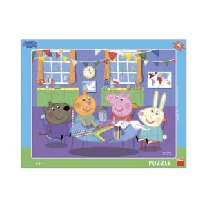 DINO Puzzle Peppa Pig: Ve školce 40 dílků deskové