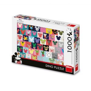 DINO Puzzle Mickey uši 1000 dílků