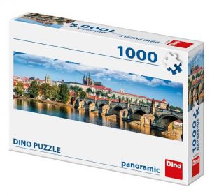 DINO Puzzle Panoramatické Hradčany 1000 dílků panoramic