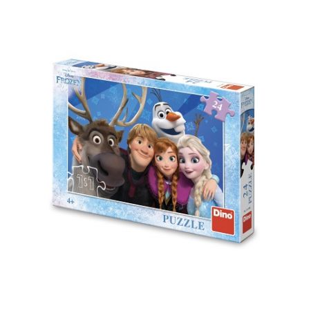 DINO Puzzle Frozen selfie 24 dílků