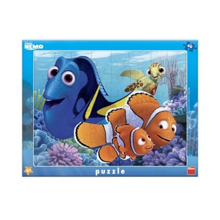 DINO Puzzle Nemo a kamarádi 40 dílků deskové