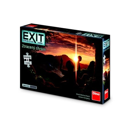 DINO Exit úniková hra s puzzle: Ztracený chrám