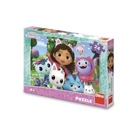 DINO Puzzle Gábi na záhradě 24 dílků