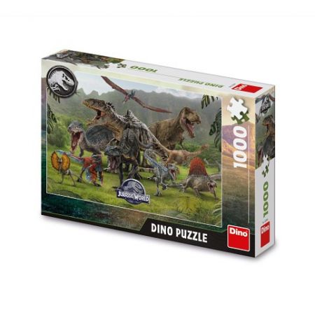 DINO Puzzle Jurský Svět 1000 dílků