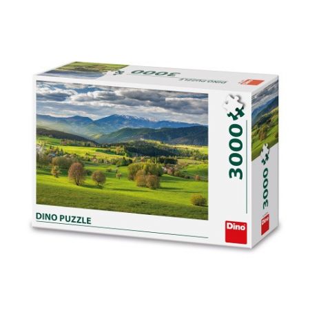 DINO Puzzle jaro nad Povrazníkem 3000 dílků