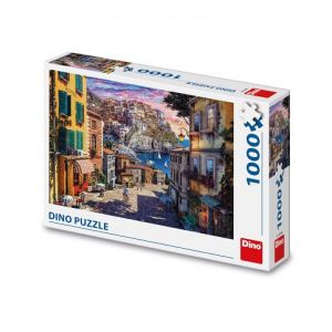 DINO Puzzle Italské pobřeží 1000 dílků