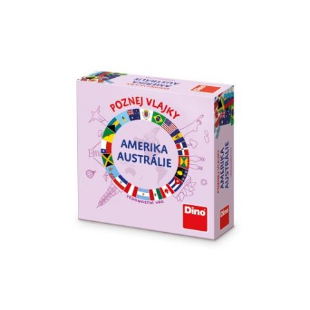 DINO Poznej vlajky - Amerika a Austrálie